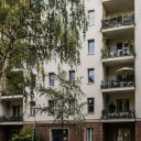 Sample property Lindenstraße 12: apartment building with balconies